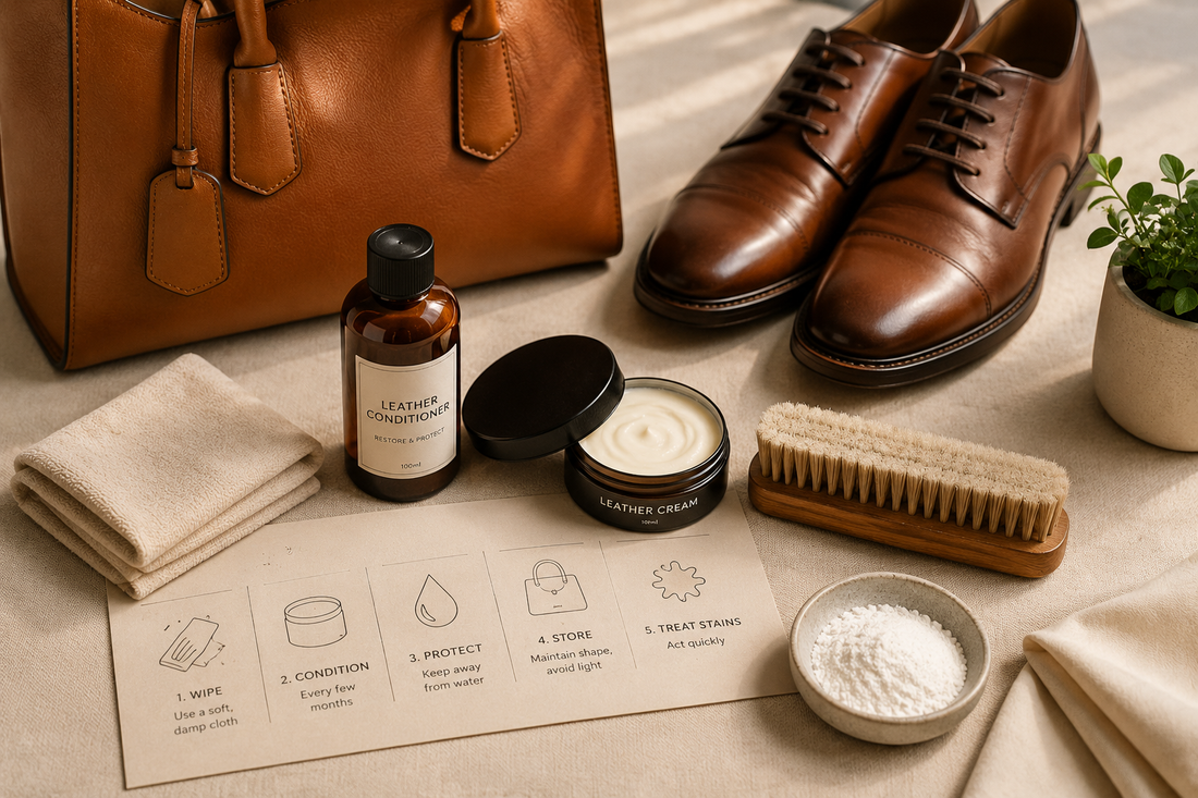 How to Care for Leather Accessories: Clean, Condition & Store