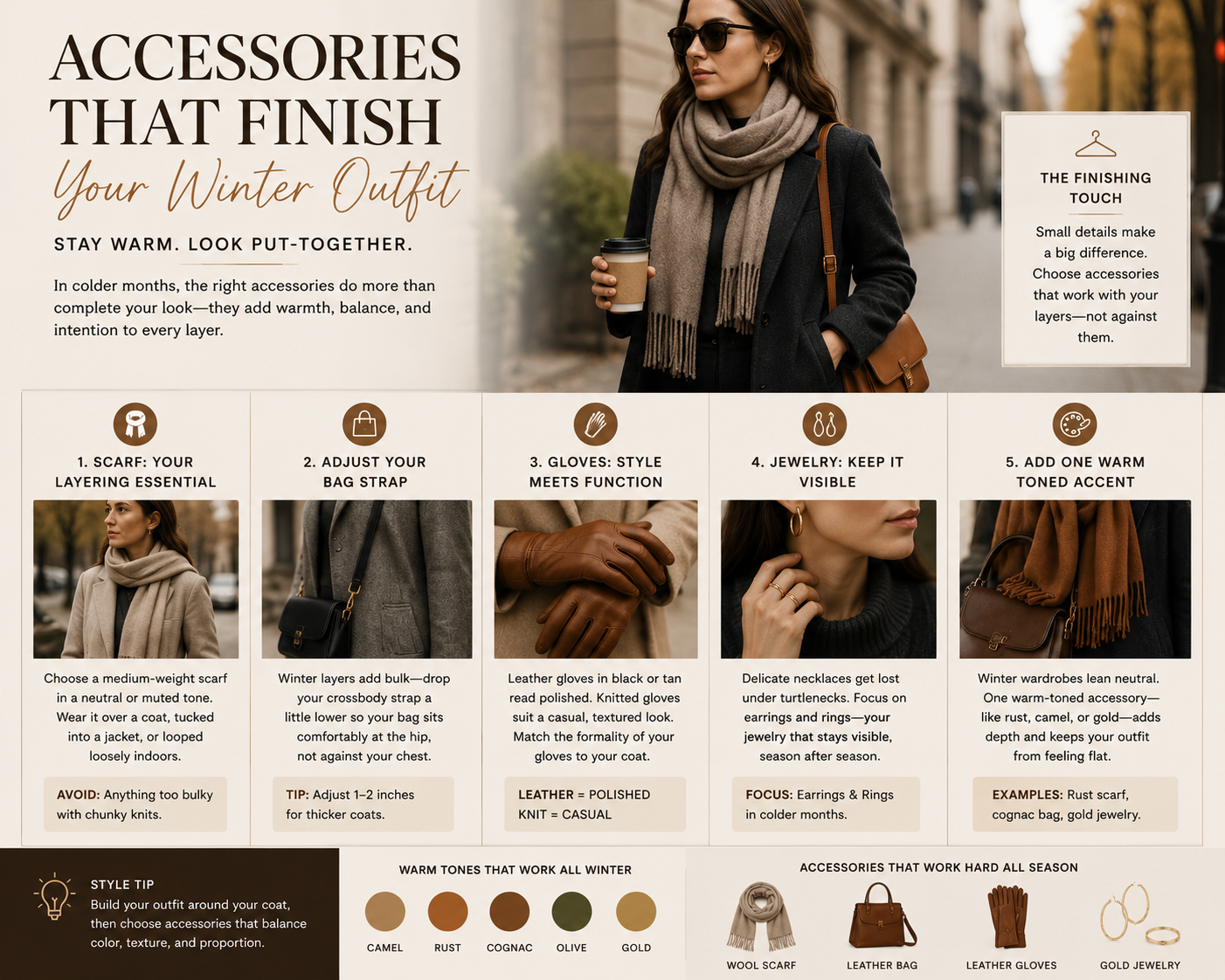 Autumn & Winter Layering: Getting Your Accessories Right