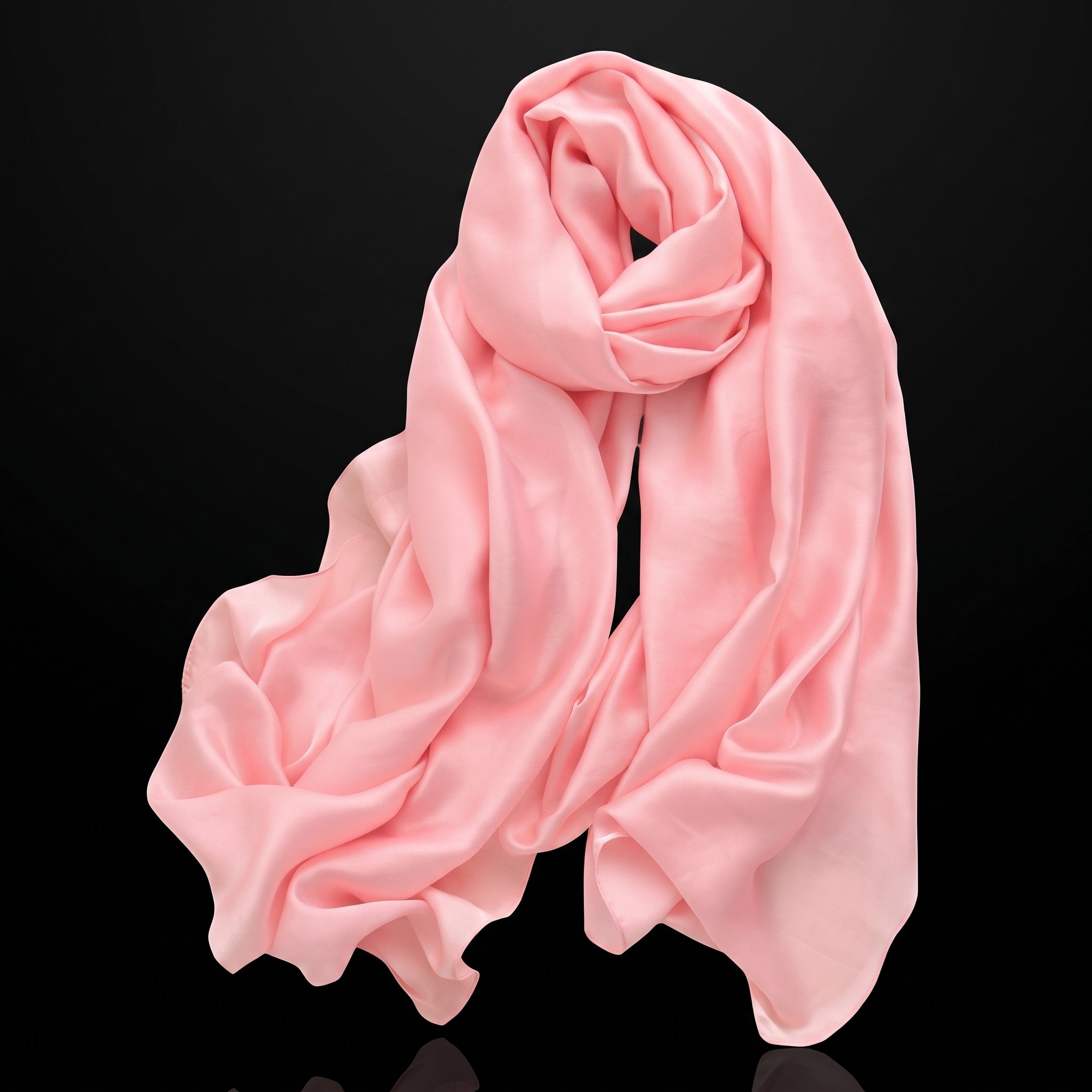 Trillion London® Spring Collection Designer Silk Scarf - Blue Floral