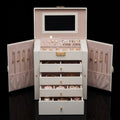 SONGMICS 6-Tier Jewellery Box with Mirror & Lock - JBC152W01
