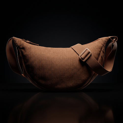 Aucuu Crescent Bag - Nylon Dumpling Hobo Crossbody Bag for Women