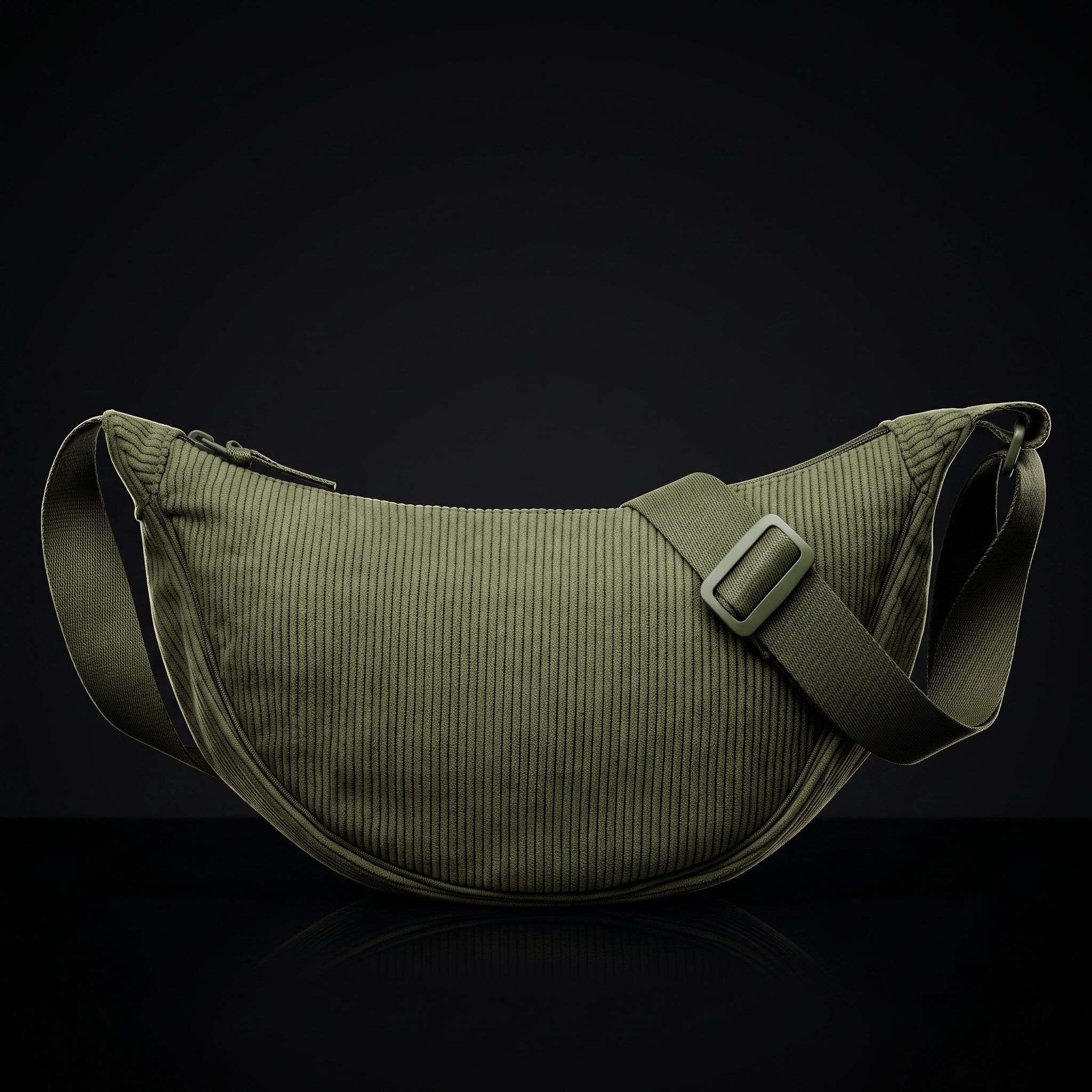 Aucuu Crescent Bag - Nylon Dumpling Hobo Crossbody Bag for Women