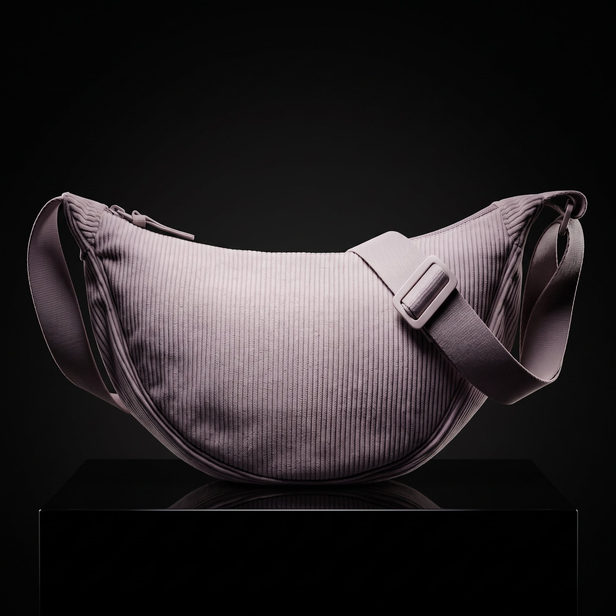 Aucuu Crescent Bag - Nylon Dumpling Hobo Crossbody Bag for Women