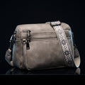 MUIIKOLA Crossbody Bag - Vegan Leather Shoulder Handbag with Built-In Wallet