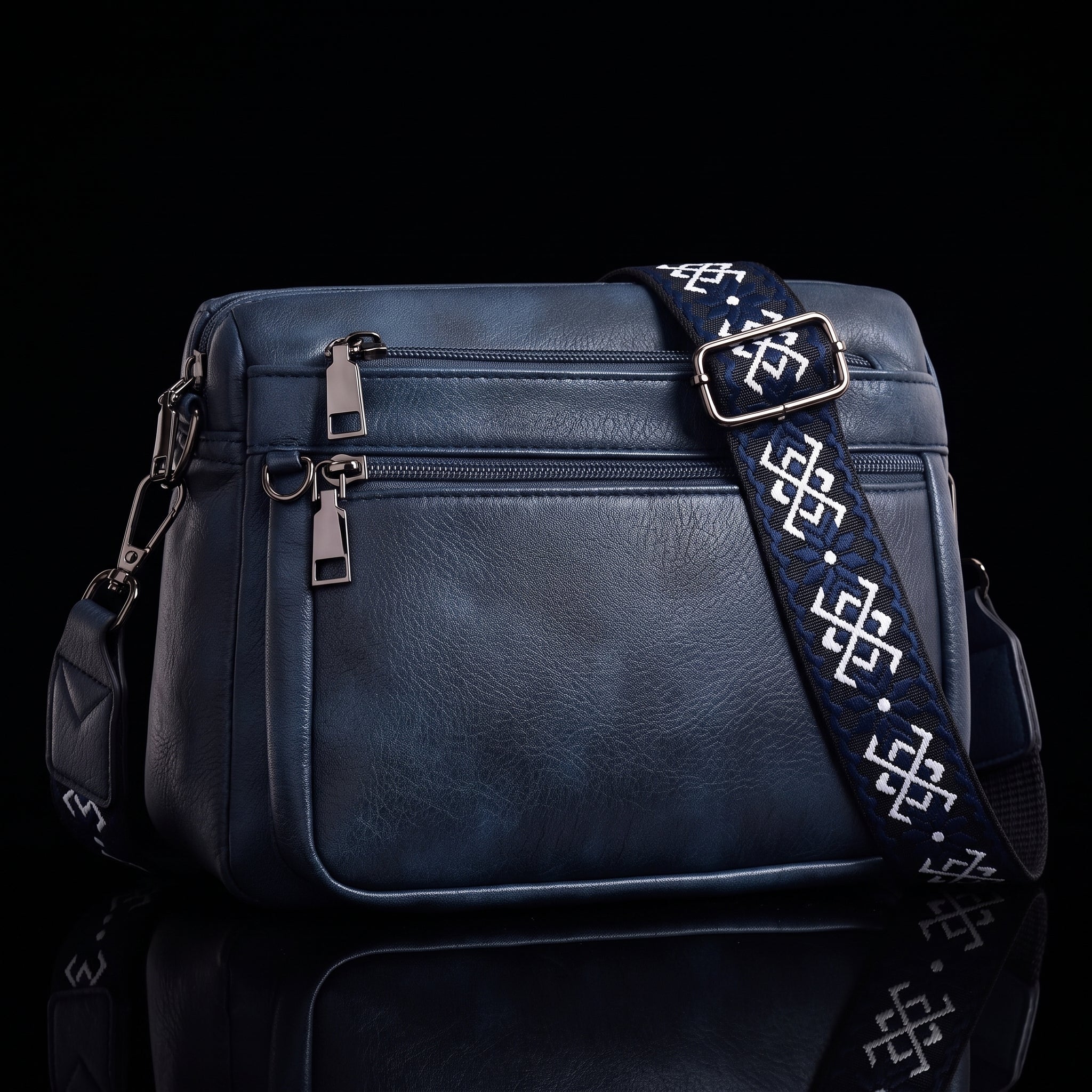 MUIIKOLA Crossbody Bag - Vegan Leather Shoulder Handbag with Built-In Wallet