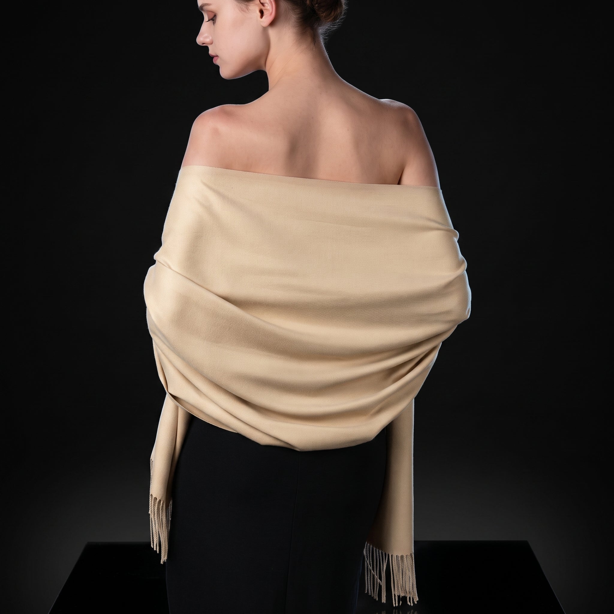 FURTALK Pashmina Shawl Wrap - Evening Dress, Wedding & Bridesmaid Scarf