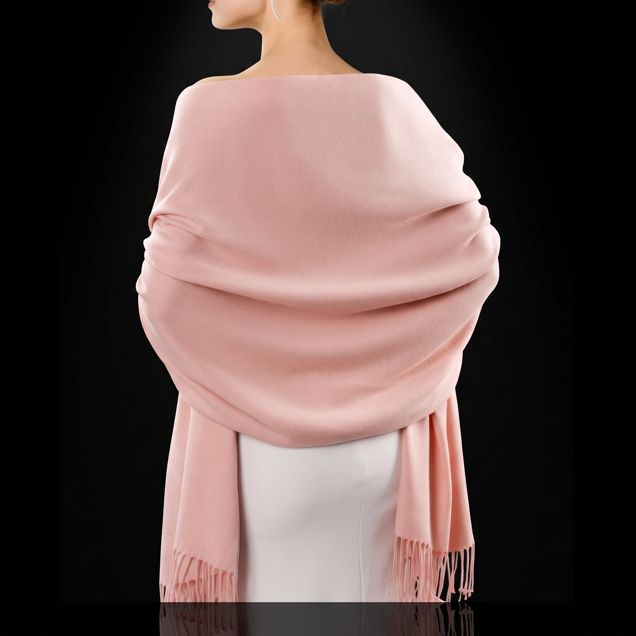 FURTALK Pashmina Shawl Wrap - Evening Dress, Wedding & Bridesmaid Scarf