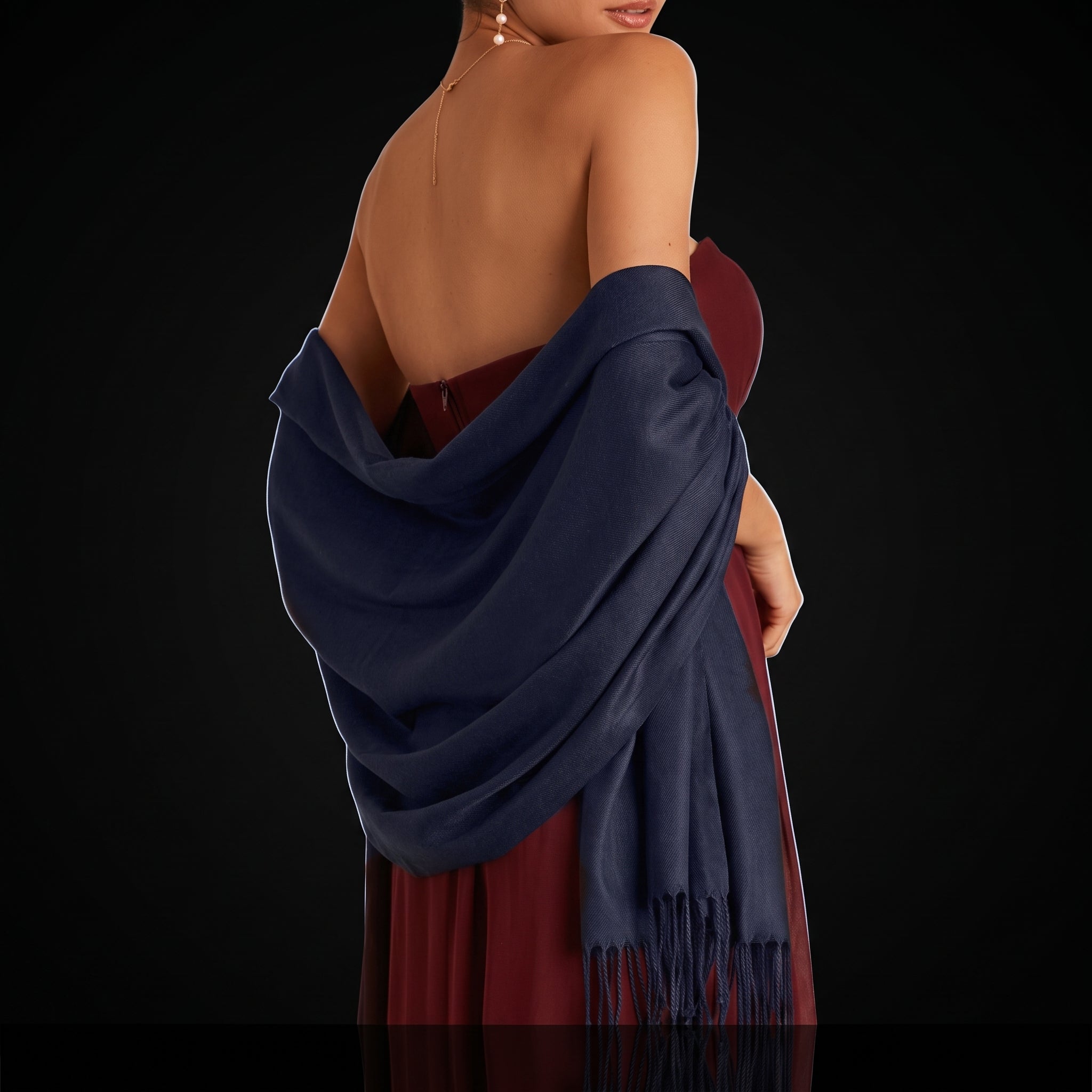 FURTALK Pashmina Shawl Wrap - Evening Dress, Wedding & Bridesmaid Scarf