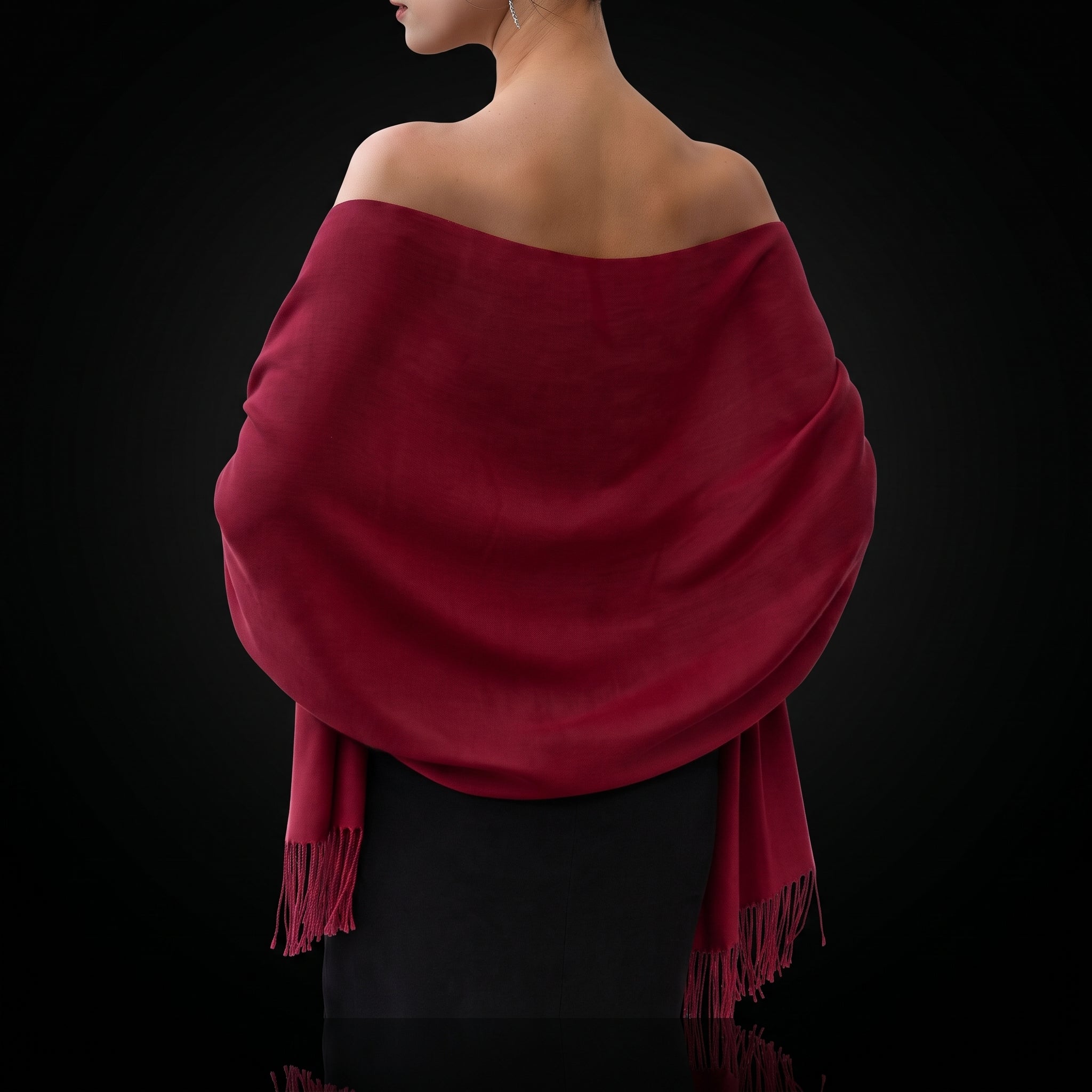 FURTALK Pashmina Shawl Wrap - Evening Dress, Wedding & Bridesmaid Scarf