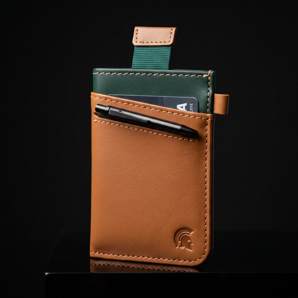 POWR Men's Slim RFID Blocking Wallet - Card Holder for 7 Cards