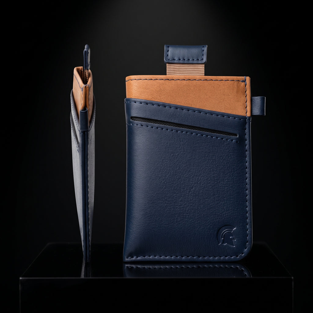 POWR Men's Slim RFID Blocking Wallet - Card Holder for 7 Cards