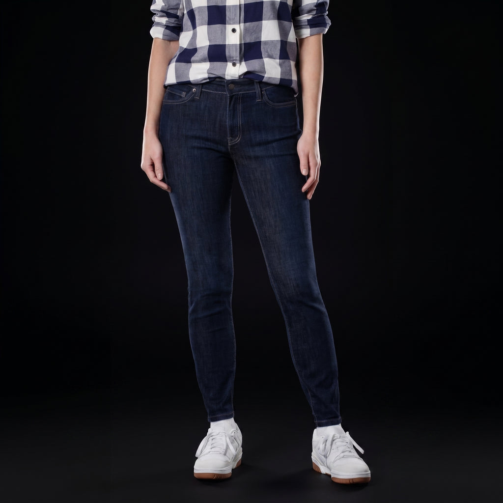 Amazon Essentials Women's Mid-Rise Stretchy Skinny Jeans