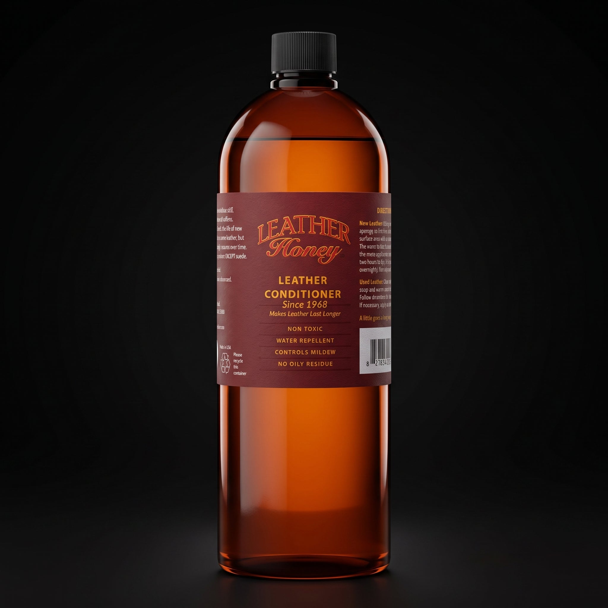 Leather Honey Leather Conditioner - Best Leather Care Since 1968