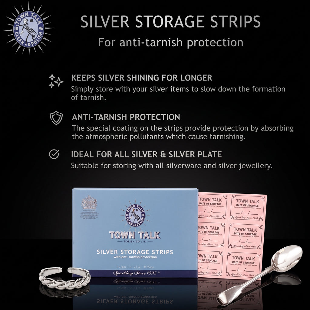 Town Talk Anti-Tarnish Silver Storage Strips (36 Pack)