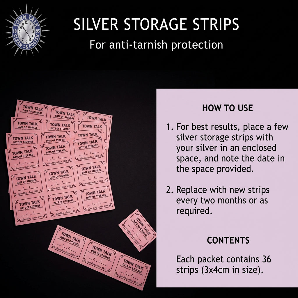 Town Talk Anti-Tarnish Silver Storage Strips (36 Pack)