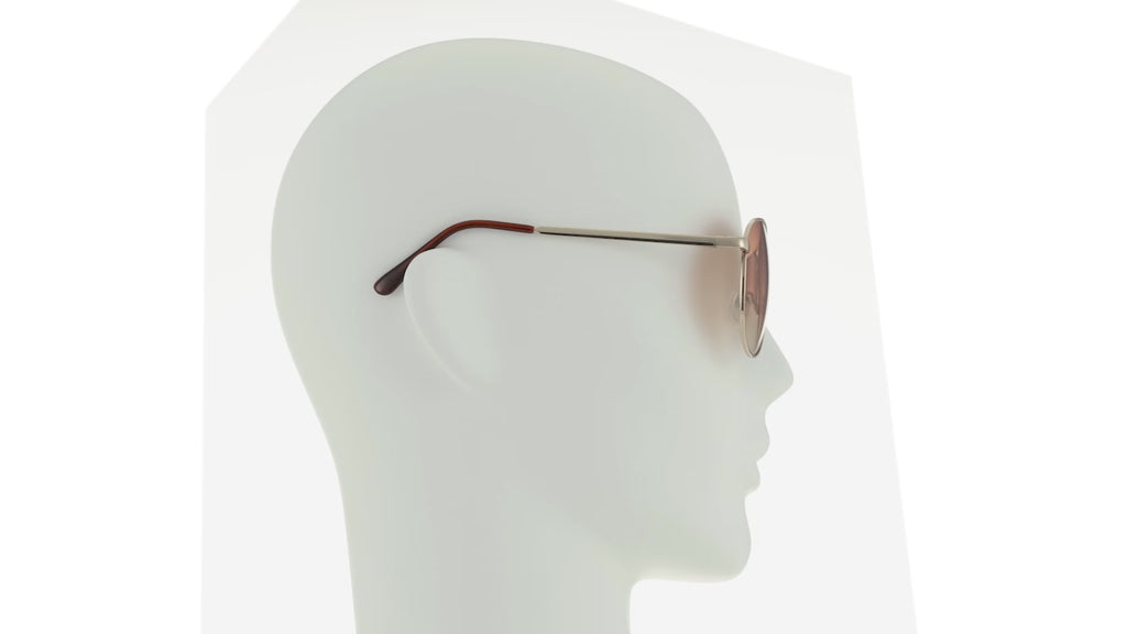 Eyelevel Sergeant Pilot Style Unisex Adult Sunglasses - Brown
